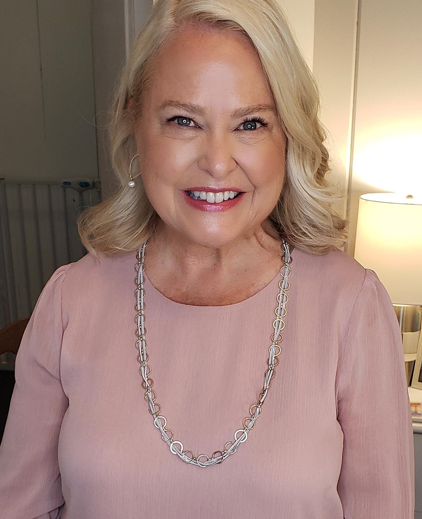 Blowout styling for mature client at Doorbell Salon Greenwich CT